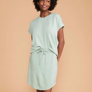 NEW Lou & Grey for Loft Softblend drawstring skirt